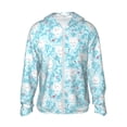 thumbnail image 2 of Lsque Cute Rabbit UPF 50+ Lightweight Sun Protection Men's Women's Long Sleeve Shirt, Hoodie Performance -Small, 2 of 9