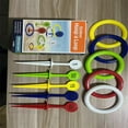 thumbnail image 5 of Zmeidao Ring Toss Game Set, Rainbow Ring Toss Game Toys for Indoor Outdoor Party Yard Family Adults Activity, 5 of 5