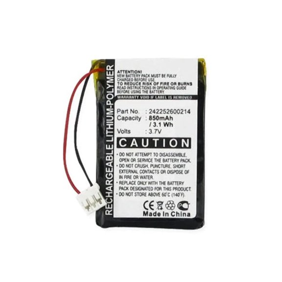 Batteries N Accessories BNA-WB-RLP-012-.8 Remote Control Battery - Li-Pol, 3.7V, 850 mAh, Ultra High Capacity Battery - Replacement for Philips 2.42253E 11 Battery
