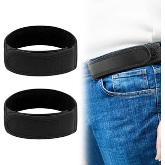 Invisibelt Thin Stretchy Waist Denim Blue Belt - Women display picture 1