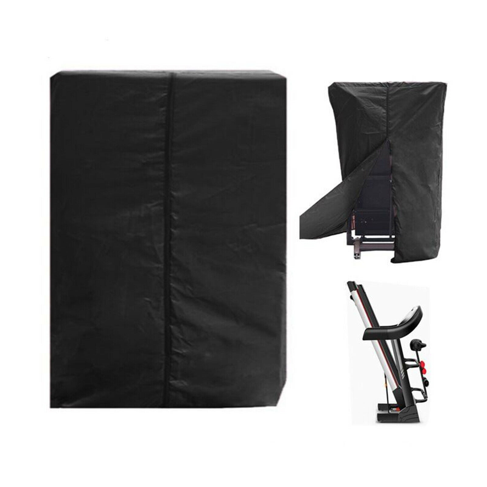 Black Folding Treadmill Protect Cover Running Jogging Machine Dust