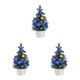 thumbnail image 5 of Bewildely Árbol de Navidad de 20cm, paisaje de escritorio Artificial, decoración de Navidad, simulación de Año Nuevo, artesanía para el hogar, Hotel, Type1 NO1 Bewildely CBP179791, 5 of 6