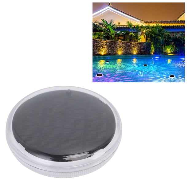 Luz Flotante Solar Para Piscina, Luz Decorativa Para Piscina Flotante RGB De Alto Brillo 2 Uds Para Fiesta