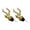 Gold, variant on 2 Pack Steel Deer Head Liquor Pourer with Leak Stopper for Wine Bottles Kitchen Use