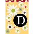 thumbnail image 5 of Toland Home Garden Floral Monogram-G Personalized Flower Flag Double Sided 12x18 Inch, 5 of 7