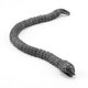 thumbnail image 2 of Pulsera de diseño con forma de serpiente para hombre y mujer, de acero inoxidable 316L, 2 of 5