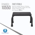 thumbnail image 2 of Dynarex Heavy Duty Step Stool - Without Handle - Silver Vein, Non-Slip, 300 lb. Capacity, 1 Stool, 2 of 7