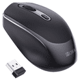 thumbnail image 1 of Ratón Inalámbrico Silencioso Portátil BLOOSOM Con Receptor Usb Negro, 1 of 4
