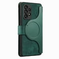 thumbnail image 2 of Feishell For Samsung A23 4G Wallet [Support Magsafe Charger] Magnetic Detachable Flip Leather Phone Case with Card Slots[RFID Blocking], Zipper Bag, Kick-Stand For Samsung Galaxy A23 4G, Green, 2 of 13