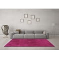 thumbnail image 3 of Ahgly Company Indoor Square Abstract Purple Contemporary Area Rugs, 3' Square, 3 of 4