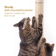 thumbnail image 3 of xympo 34 Wall Mounted Cat Scratcher, Sisal Scratching Post, 3 of 5