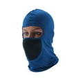 thumbnail image 1 of Máscara facial de malla Unique Bargains, cubierta facial de poliéster, protección solar, transpirable, zafiro, 1 pieza, 1 of 6