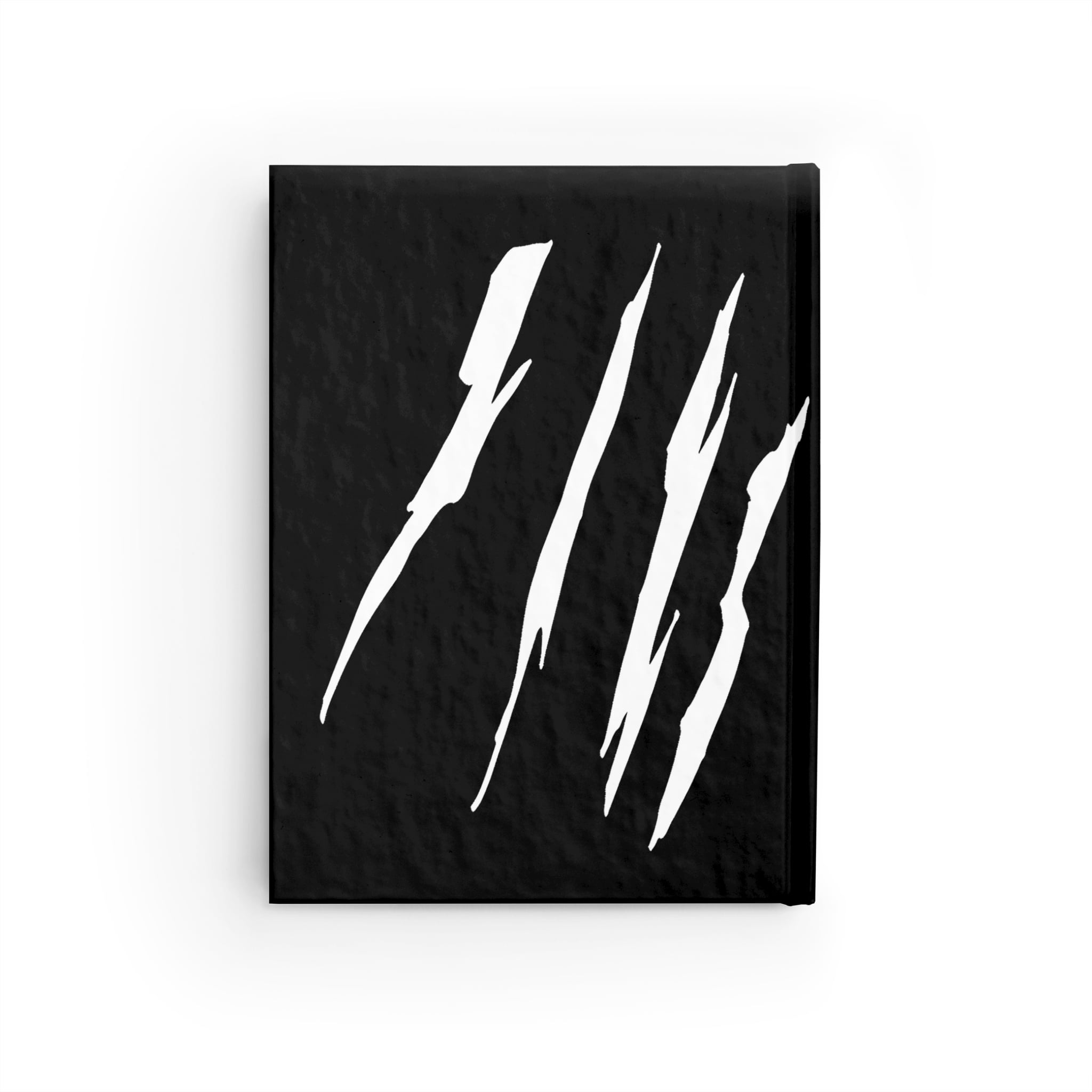 Effete Feline Claw Marks Scratch Journal - Blank