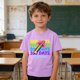 thumbnail image 2 of Camiseta de Manga Corta Linda para Niños Unisex Gráfica Tee de la Escuela de la Temporada, Camisetas de Manga Corta para Niñas, 2 of 9