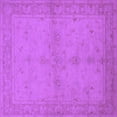 thumbnail image 1 of Ahgly Company Indoor Square Oriental Purple Industrial Area Rugs, 5' Square, 1 of 4