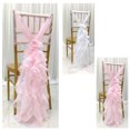 thumbnail image 2 of Coofit Chair Sash Creative Decorative Bow Sash Chair Back Decoration for Wedding, 2 of 5