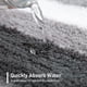 thumbnail image 2 of ZHAOCHENG Alfombra de baño antideslizante, alfombra de cocina, alfombra de baño esponjosa, alfombra de ducha de microfibra suave, de secado rápido, absorbente de agua, lavable a máquina-40 x 60 cm (gr, 2 of 5