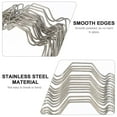 thumbnail image 6 of NICEXMAS  Nail Leaf Spring Clips Multi-layer Board Greenhouse Glass 8.00X3.00X0.20CM Silver, 6 of 8