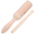 thumbnail image 1 of SHISUYAN Percussion Wood Guiro Kids Wooden Musical Instrument Toy for Early Educational, 1 of 9