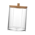 thumbnail image 2 of Soporte de filtro de café soporte de almohadilla redonda de almohadilla de almacenamiento reutilizable Organizador de madera recipiente de filtro de c, 2 of 9