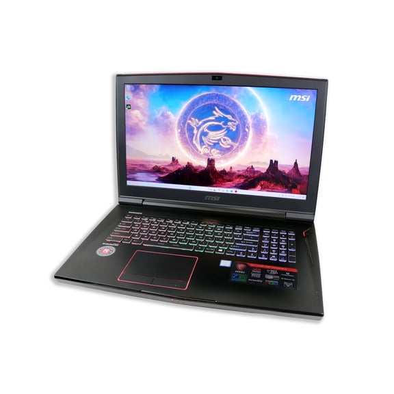 Pre-Owned MSI GT73 Titan 17.3" FHD Laptop, Intel Core i7-7820HK, 32GB RAM, 1TB HD, 512GB SSD