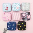 thumbnail image 4 of Bolsa de almacenamiento de servilletas sanitarias, bolsas de tampones para mujer, tarjetero, servilleta, toalla, cosméticos, monedero de algodón, organizador Sincero Hogar, 4 of 6