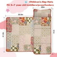 thumbnail image 5 of Pioneer Flower Floral Print Pattern Toddler Nap Mats for Kids Preschool,Sleeping Mat Bag or Kids,Toddler Sleeping Bag,Toddler Nap Mat or Daycare, 5 of 6
