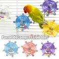 thumbnail image 5 of QHUDLV Parrot UFO Toy,Decompression Biting Wheel,Fun Bird Supply, 5 of 9