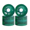 thumbnail image 1 of 4 Pcs Roues de Planche à Roulettes 70 x 51 mm Ensemble de Roues de Longboard 78A Roue Coussin en PU pour Remplacement de Roue de Planche Longue, 1 of 7