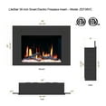 thumbnail image 6 of Litedeer Homes LiteStar 38" Smart Electric Fireplace with App, Crackling Fire Sounds, Black - ZEF38VC, 6 of 6
