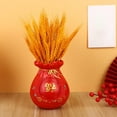 thumbnail image 4 of Feng Shui-bolsa de dinero, estatuilla artística, adorno artesanal, florero de resina, bolsa de la , estatua, maceta para armario de año Nuevo, , Rojo, 4 of 8