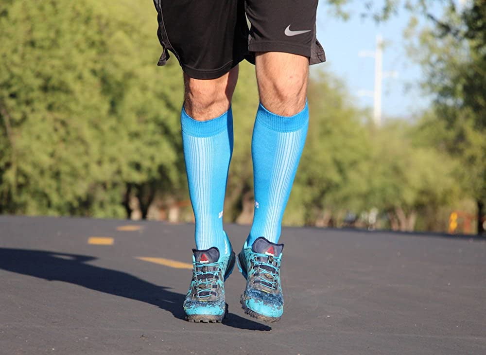 hombres 9-11, Eurosock Vitalsox Compression Otc Turquesa LG hombres 9-11, Eurosock Vitalsox Compression Otc Turquesa LG