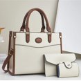 thumbnail image 3 of PU Brief Case Set, Ladies Waterproof Business Bag, Office Work Document Handbag, Shoulder Bag, 3 of 5