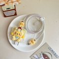 thumbnail image 1 of Funda de silicona para Iphone, Protector de Cable de datos tipo C, Hello Kitty, Kuromi, Cinnamoroll, My Melody, Anime Kawaii, 20W/18W Fivean unisex, 1 of 2