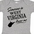 thumbnail image 4 of Inktastic Someone in West Virginia Loves Me Boys or Girls Baby Bodysuit, 4 of 5