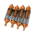 thumbnail image 2 of 4Pcs Front Rear Shocks Set Model Car Shock Absorber Damper for Lasernut U4 Tenacity 1/10 Off Road VehicleOrange, 2 of 8