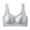 Blue, variant on Jindong Women's Full Coverage Wireless Jelly Bras Solid Soft No Underwire Seamless Bralettes Underwear
