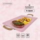 thumbnail image 3 of Comal Love Cook Rectangular Antiadherente Mármol Color  Rosa Claro, 3 of 6