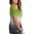 thumbnail image 2 of Scyoekwg Womens Dressy Blouses Womens Going Out Outfits Short Sleeve Tops Loose Womens Summer Fashion Ladies Blouses Dressy Casual Trendy Comfy Clothes, 2 of 5