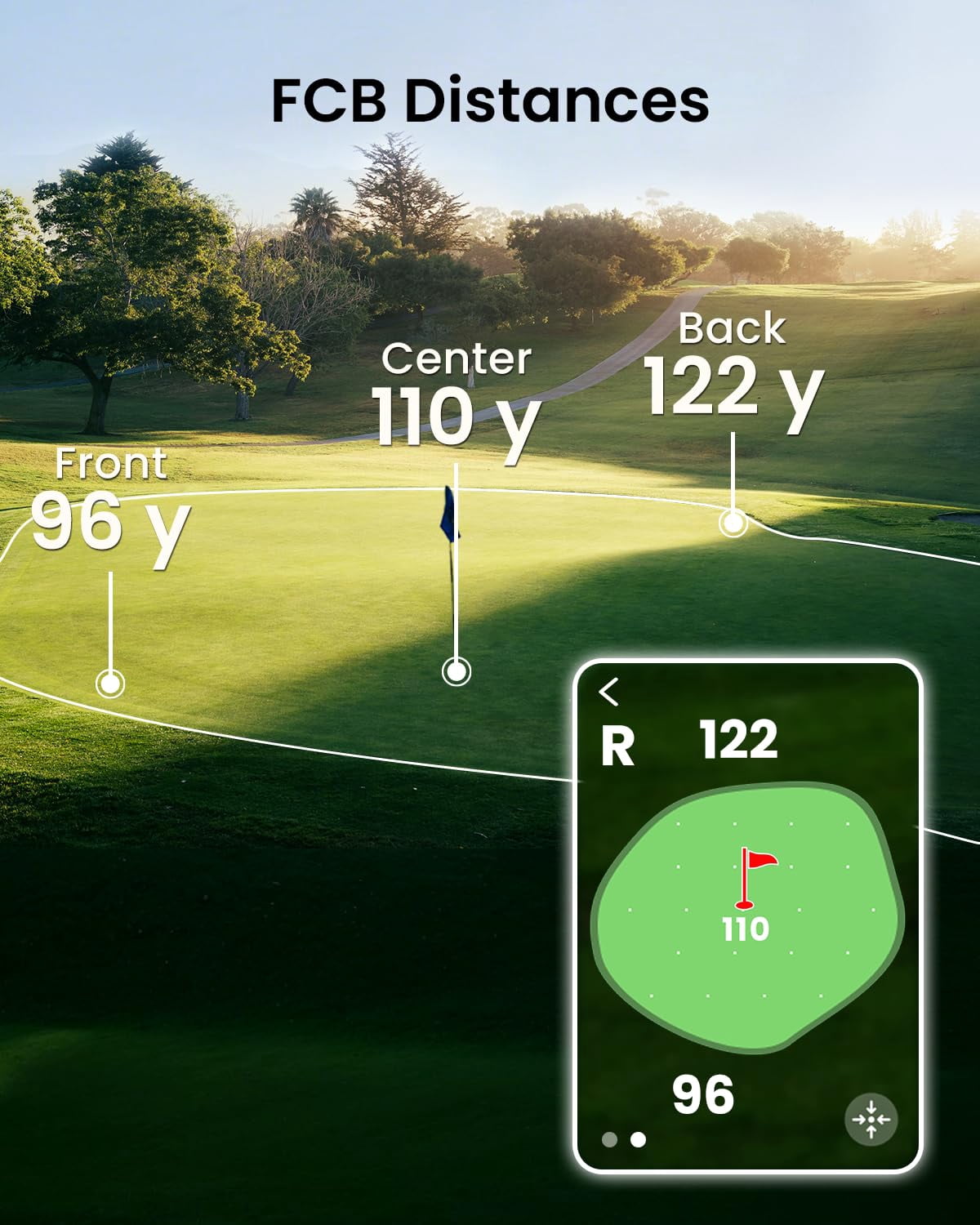 MILESEEY GeneSonic Pro Detachable Golf GPS Speaker