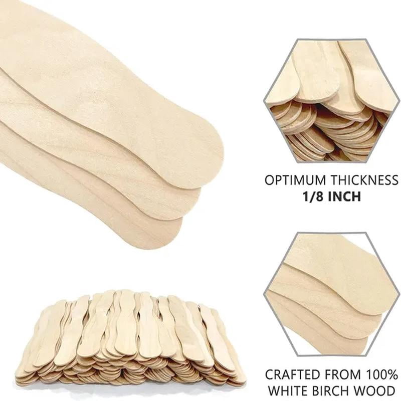 Wooden Fan Handles, Jumbo Craft Sticks for Wedding Programs, Paint Mixing Crafts, Home Art Projects, Classroom Art Supplies
