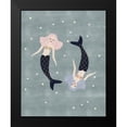 thumbnail image 2 of Straatsma, Leah 20x24 Black Modern Framed Museum Art Print Titled - Light Mermaids, 2 of 5