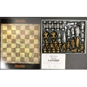 Angle View: Lord of the Rings - Fellowship of the Ring Chess Set Great Condition