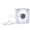 White, variant on 120mm Computer Cooling Fan ARGB for Case Fan Adjustable High Control Chassis Radiators 5V 3Pin for
