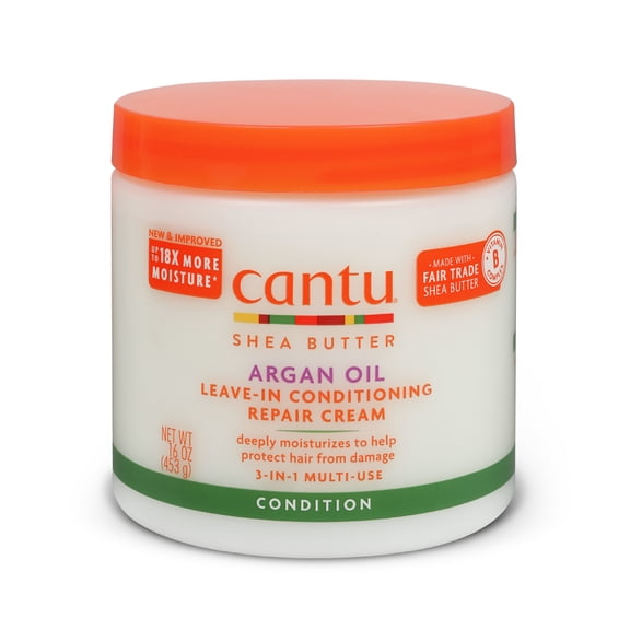 Cantu Argan Oil Leave-In Conditioning Repair Cream, 16 oz