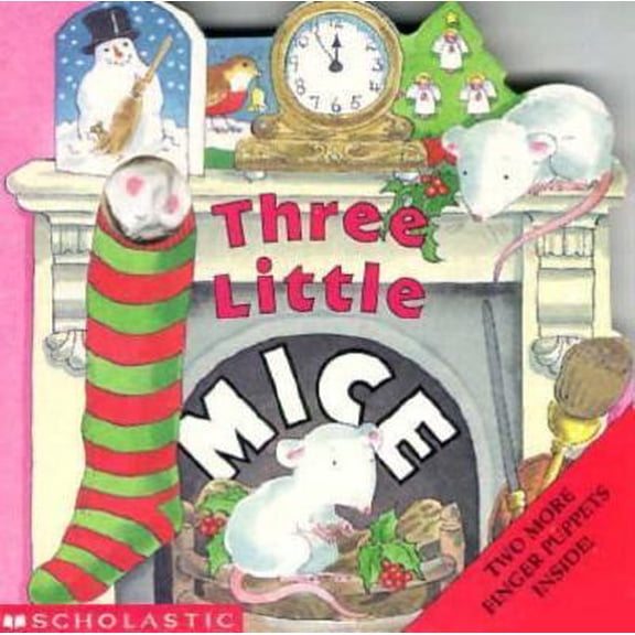 Pre-Owned Three Little Mice/With 3 Finger Puppets (Unknown) 0590224867 9780590224864