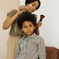 thumbnail image 3 of OULII Neck Duster Cleaning Brush with Synthetic Material for Salon 1Set, 3 of 4