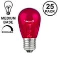 thumbnail image 2 of Novelty Lights Purple S14 Edison Hanging Outdoor String Light Replacement Bulbs E26 medium Base 11 Watt, 2 of 5