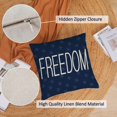thumbnail image 2 of 4th of July Throw Pillow Covers 20x20 Set of 4 Patriotic Pillow Covers American Flag Day Pillow Covers Memorial Day Independence Day Cushion Covers for Home Outdoor Sofa Couch Decorations (20 inch), 2 of 6