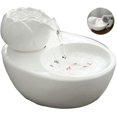 thumbnail image 1 of (white US PLUG)Vertical Cat Drinking Fountain,automatic Pet Water Dispensermultiple Color Available, 1 of 5